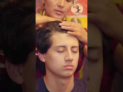 Doña Esperanza's soft whispering ASMR hair brushing for relaxation & sleep #asmr #asmrtingles