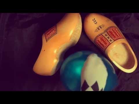 Balloon with Rubber Gloves,Feet and Wooden Shoes [[ASMR]]