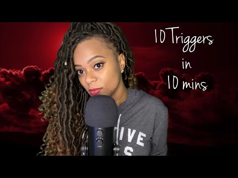 🔟 ASMR 🔟 10 Triggers in 10 mins | Ft Aayushi ASMR