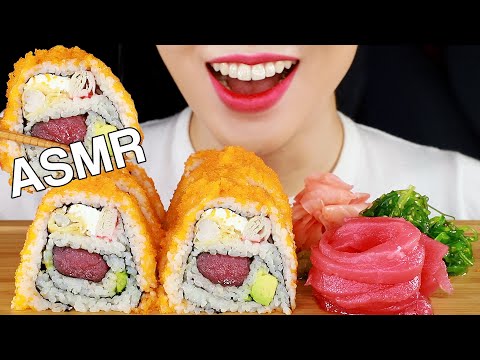 ASMR Homemade Giant Rolls 대왕롤 Big Bites 먹방 Mukbang Eating Sounds