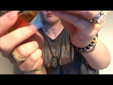 ASMR quick haircut, eyebrow tweezing, cord cutting rp