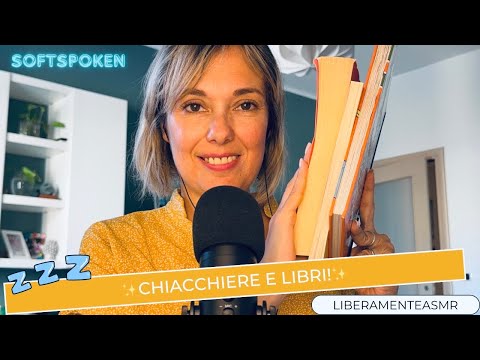 Asmr ita Softspoken ✨Chiacchiere e libri! 📕✨#asmrtalking 