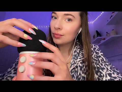 ASMR Extended Mic Scratching ♡ Tingles from My Fingers to Your Ears