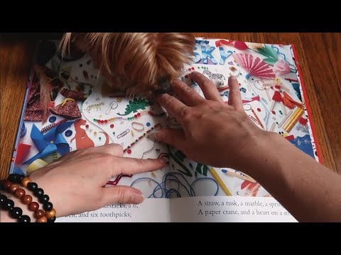 (d^_^b) Nostalgic "I SPY" ASMR Book with Whispers (d^_^b)