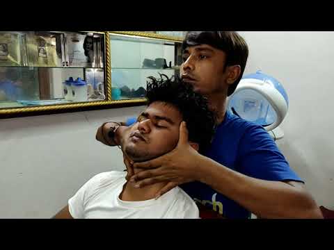Mind blowing Head and body massage with neck cracking | Indian ASMR intense