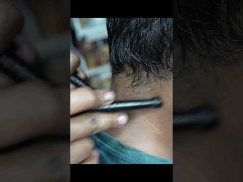 Satisfying Black Stick Massage ASMR #shorts