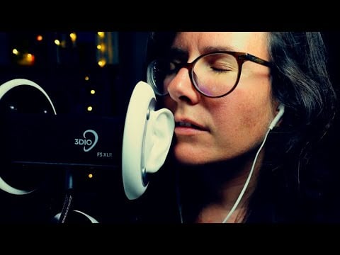 ASMR not Ear Eating but Extremely Tingly 3Dio Mouth Sounds (same High Tingle Intensity)