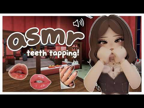 (roblox asmr 🌙) okay hear me out... teeth tapping & scratching!!