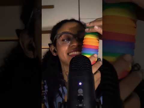 ASMR Clínica do sono 🌙 Ajuste para dormir profundamente (Voz suave + Toques na tela) #asmr #tingles