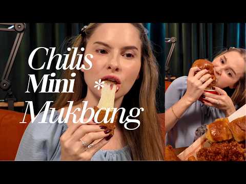 Chili's Mukbang 🍟 Triple Dipper + Chipotle Honey Chicken Sandwich | Cozy Mini Mukbang ASMR