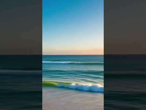 Beach Waves Ambience, Relaxing! #short