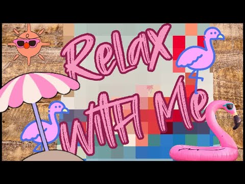 ASMR VISUAL & SOUND TRIGGERS: FLAMINGO 🦩 STICKER PUZZLE (with sound machine) #639
