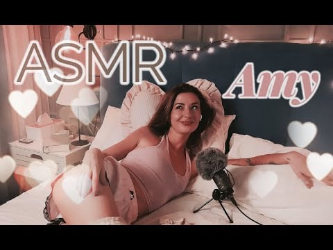 ASMR Amy | Whispering, Sapping, Relaxing | Satisfying sounds