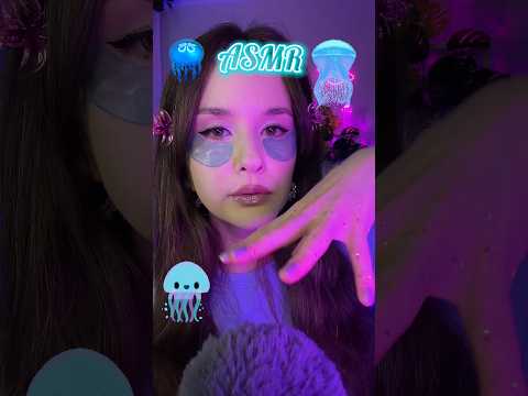 ASMR Hand Movements jellyfish & Mouth sounds for sleep | Flattering