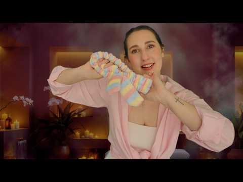 asmr facial spa & massage 🌸 relaxing spa treatment roleplay