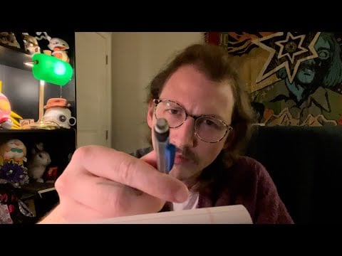 ASMR Sketching Your New Face Roleplay (3 Minute Version)
