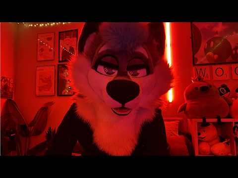 Werewolf BF invite you to a sleepover and we get warm together [FURRY ASMR]