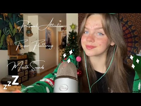 Gracie K ASMR 1 Hour Finger Fluttering Compilation | Personal Attention, Mouth Sounds, Liquid Sounds