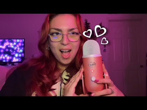 ASMR with my new mic!! (fast trigger assortment)