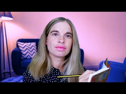 ROLEPLAY ASMR - test psychologique : es-tu stressé ? ta psychologue te rassure !