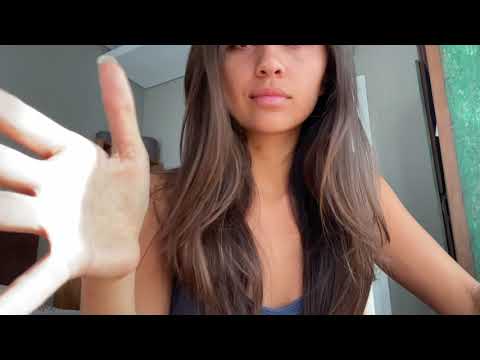 ASMR hand movements for relaxation🪐🤎