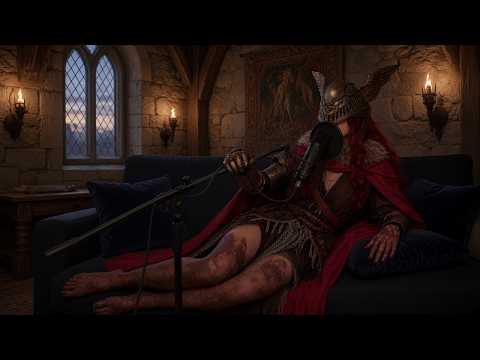ASMR malenia from elder ring make Mouth and kiss sound