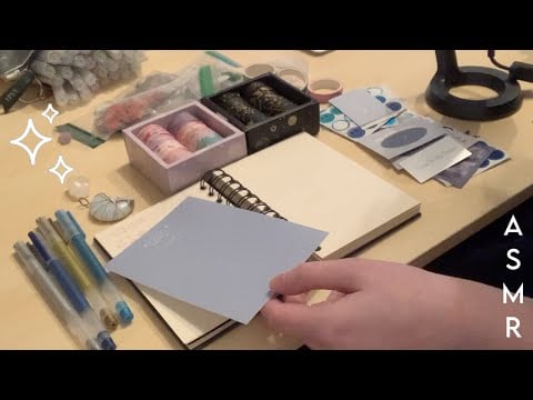 ASMR | December Full Moon Journal With Me! ✨❄️