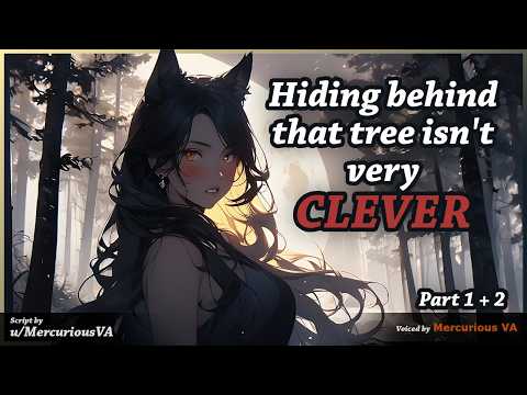 [F4M] Hunted by a Werewolf [Double full moon] [Growling] [FDom]