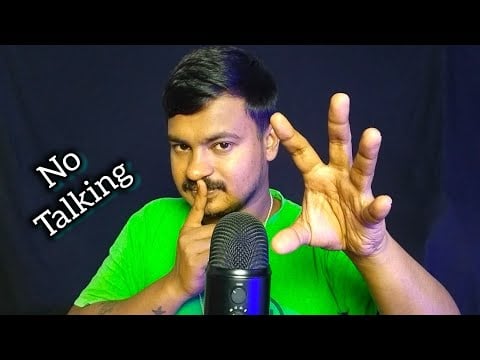 ASMR Only Hand sounds for your Sleep (No Talking)