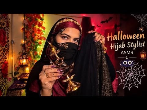 Halloween Hijab Stylist 🧕🏻🎃 ASMR (Part 3) 