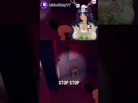 This game was scarier than I thought... #vtuber #miside #horror #yandere #funny