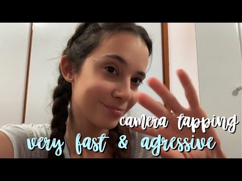 VERY fast and agressive camera tapping asmr - no talking, lofi asmr