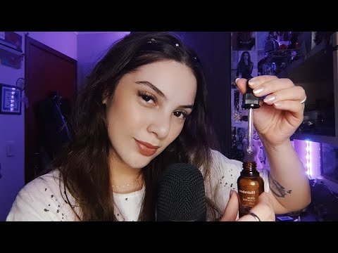 ASMR AMIGA ÍNTIMA FAZ EXAME DE NERVOS CRANIANOS EM VOCÊ - Mori Yumi