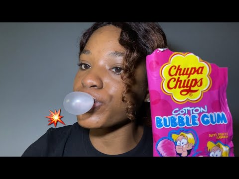 ASMR GUM CHEWING RAMBLE!