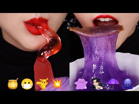 TIKTOK EMOJI MUKBANG ASMR TIKTOK EMOJI FOOD CHALLENGE #9