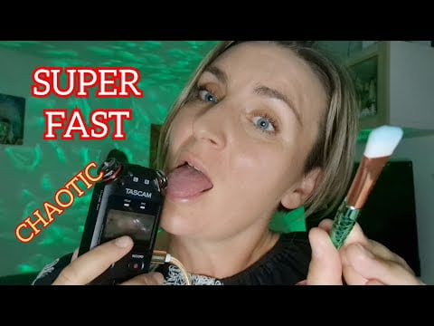 🔥🎧 ASMR FAST & AGGRESSIVE DRY/WET MOUTH SOUNDS | Lo-Fi Super Intense Triggers  #asmr #lofi