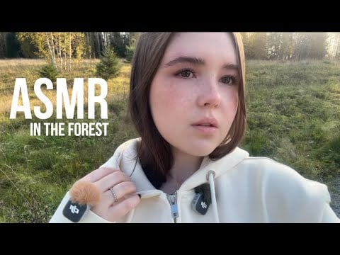 АСМР в парке, лесу | Таппинг и Скретчинг | ASMR