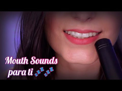 ASMR 🤍​ Mouth Sounds 🤍​ para 💤 DORMIR RAPIDO 💤​