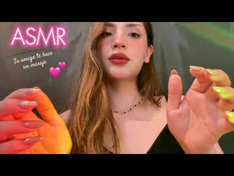 ♡ ASMR TU MEJOR AMIGA TE HACE UN MASAJE a TODO tu CUERPO 🎀💆🏻‍♂️💕