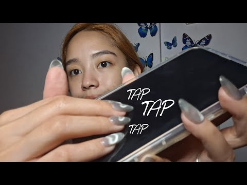 ASMR iphone tapping (tip tap tip)