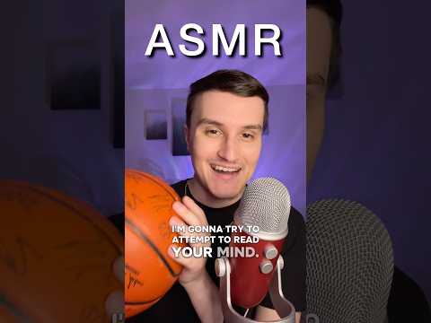 I READ YOUR MIND?! (ASMR) #shorts #asmr
