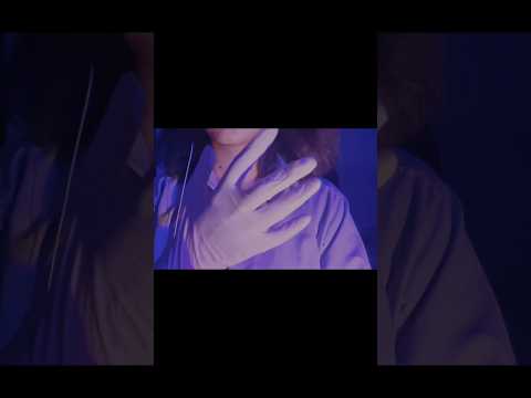 asmr glove sounds 😴💤 sleep aid #asmr #relax #tingles #gloves #stressrelief #sleepaid #eyepillow