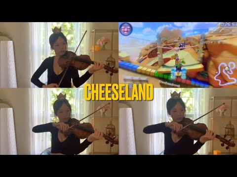 GBA Cheese Land - Mario Kart 8 Cover