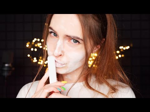 АСМР Итинг мела 🍴 / ASMR Eating chalk 🍴