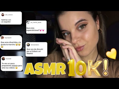 ASMR Especial 10K! ♡ Lo que mis seguidores SUPONEN sobre mi 😱