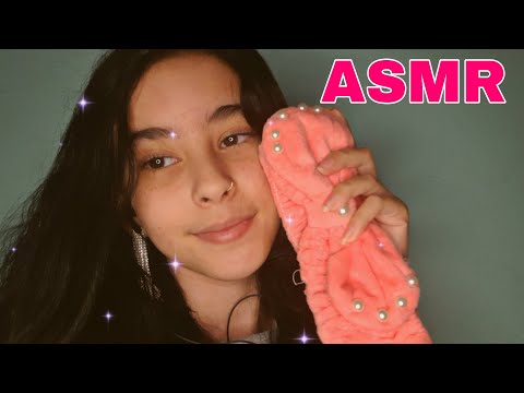 ASMR ROLEPLAY: TIA FAZENDO SKIN CARE EM VOCÊ👳🏻‍♀️