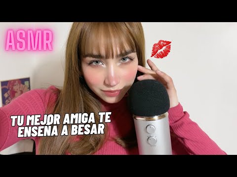 ASMR| Tu MEJOR AMIGA Te ENSEÑA A BESAR 💋SOFT SPOKEN (Roleplay)