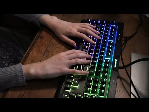 ASMR Keyboard Typing Sounds ⌨️