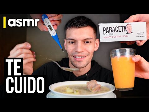 ASMR español atención personal para dormir te cuido