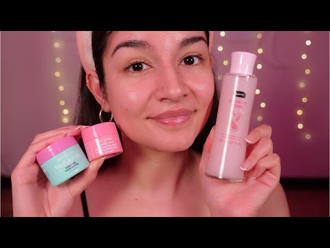 ASMR Skincare Routine Using ONLY Dollar Tree Products